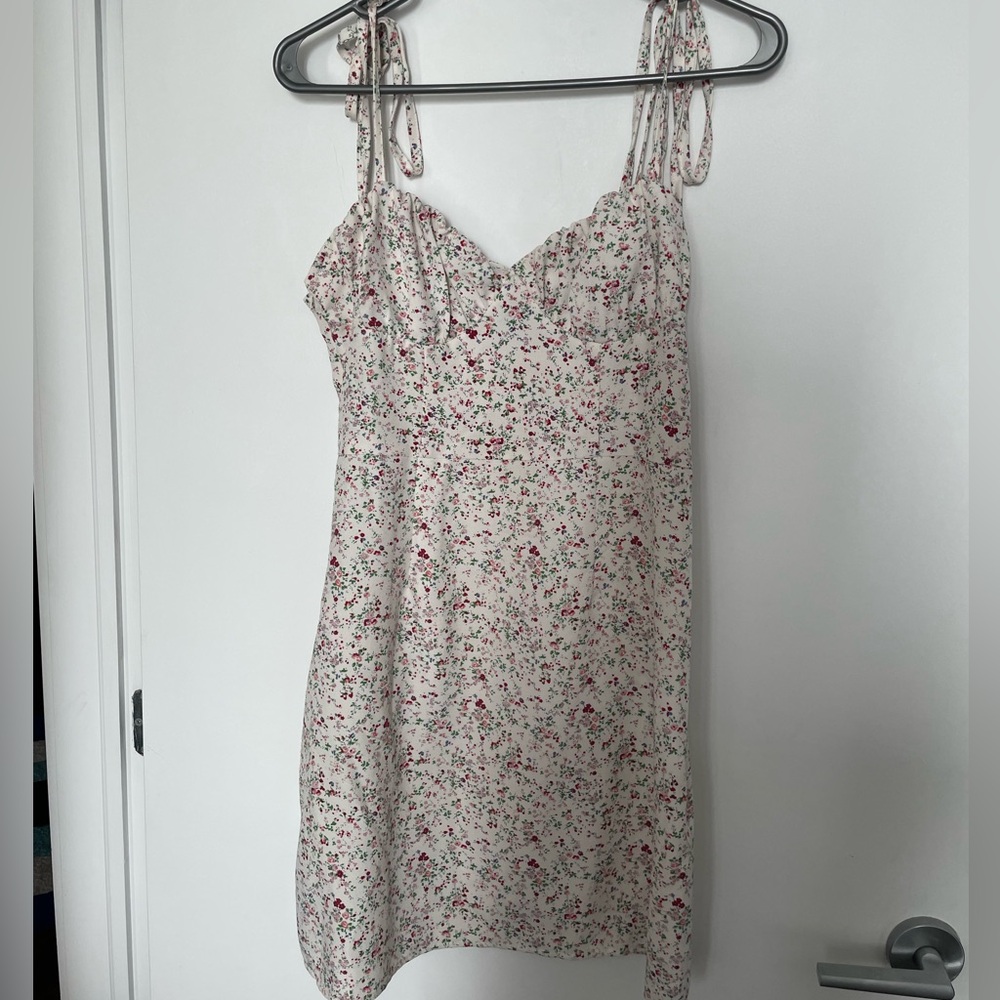 Floral Spaghetti Strap Dress
